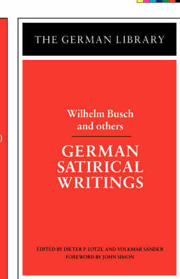 German Satirical Writings by Wilhelm Busch