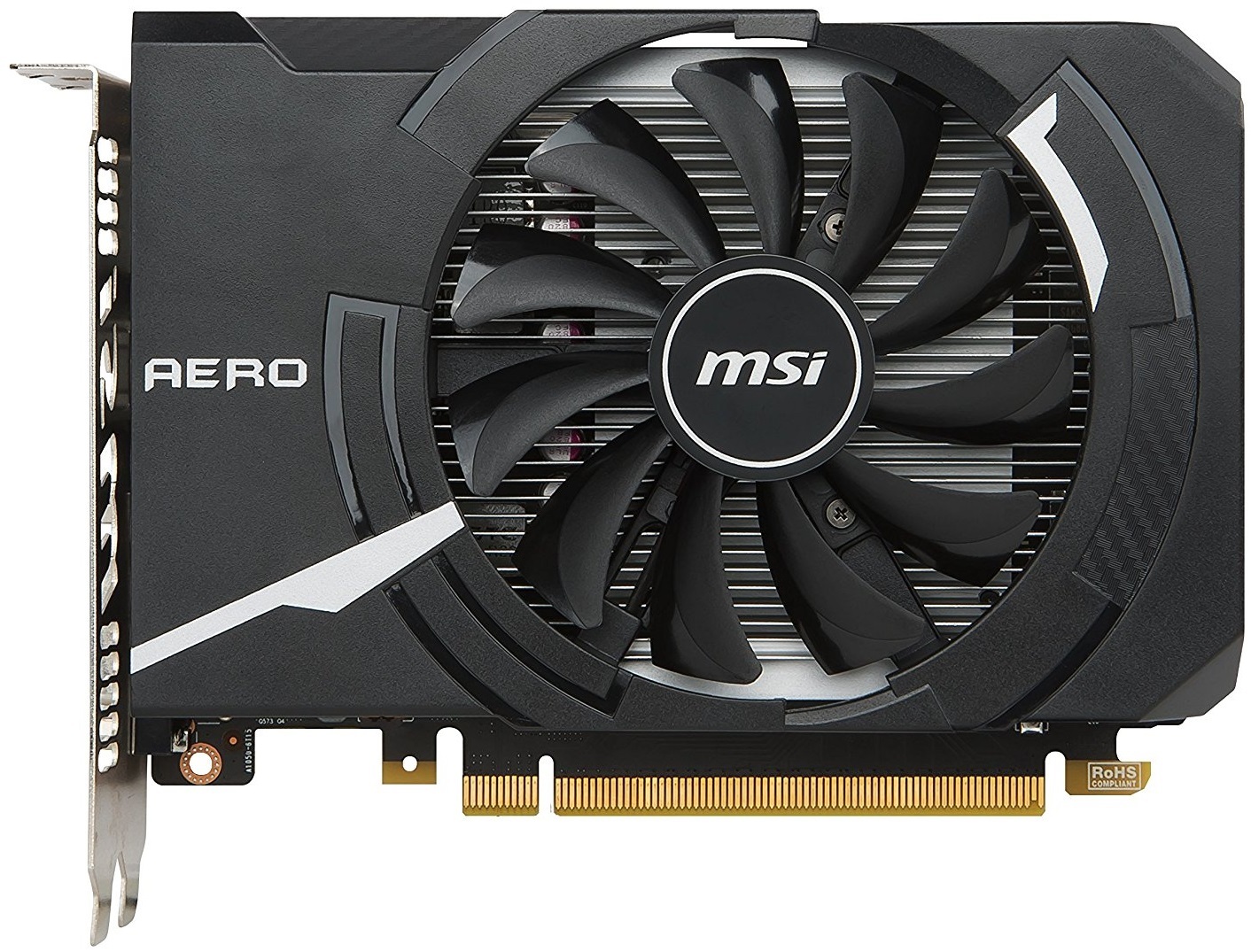 MSI GeForce GTX 1050 TI Aero 4GB OC V1 Graphics Card