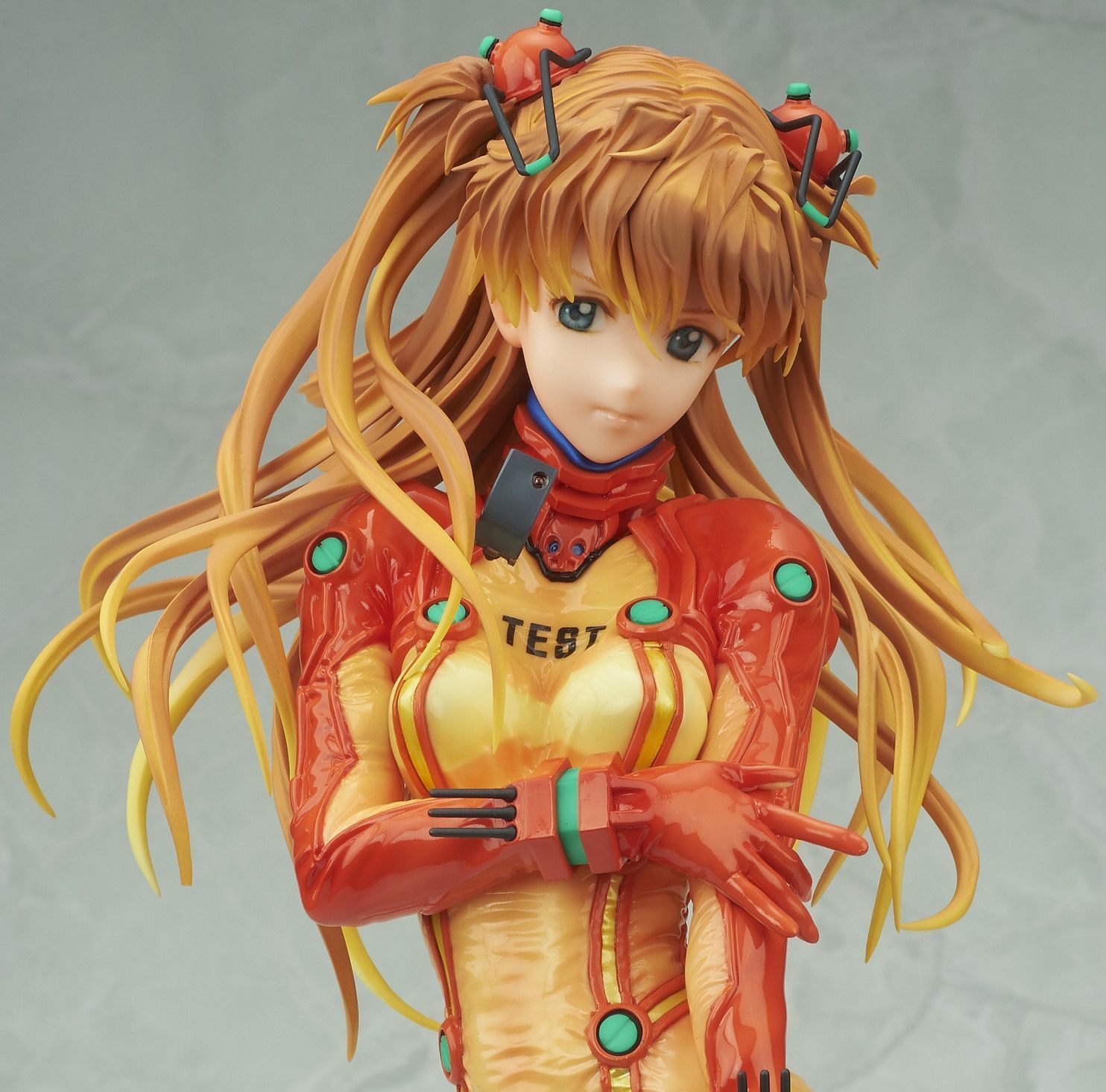 Evangelion: 1/4Asuka Langley Shikinami Test Type Plugsuit Ver. - PVC Figure image
