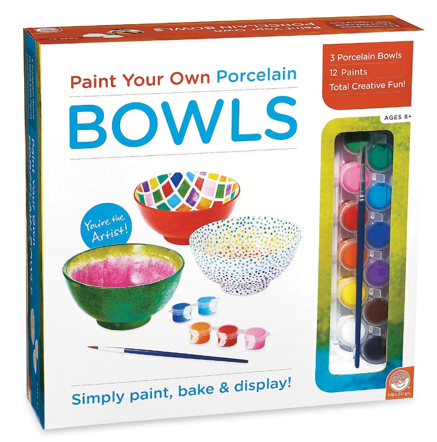 Mindware Create: Paint Your Own - Porcelain Bowls image