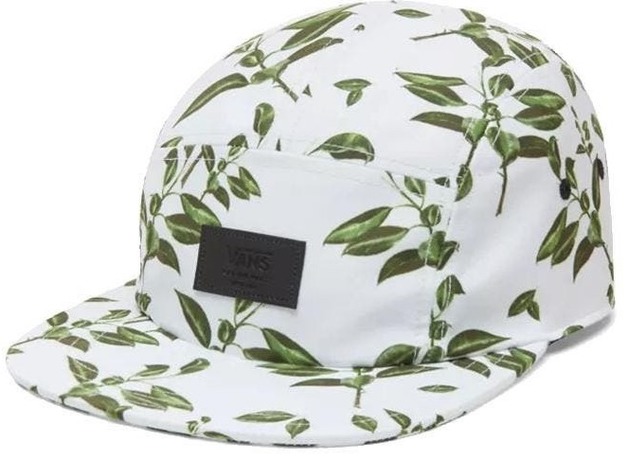 Vans Men's Davis 5 Panel Hat (White 