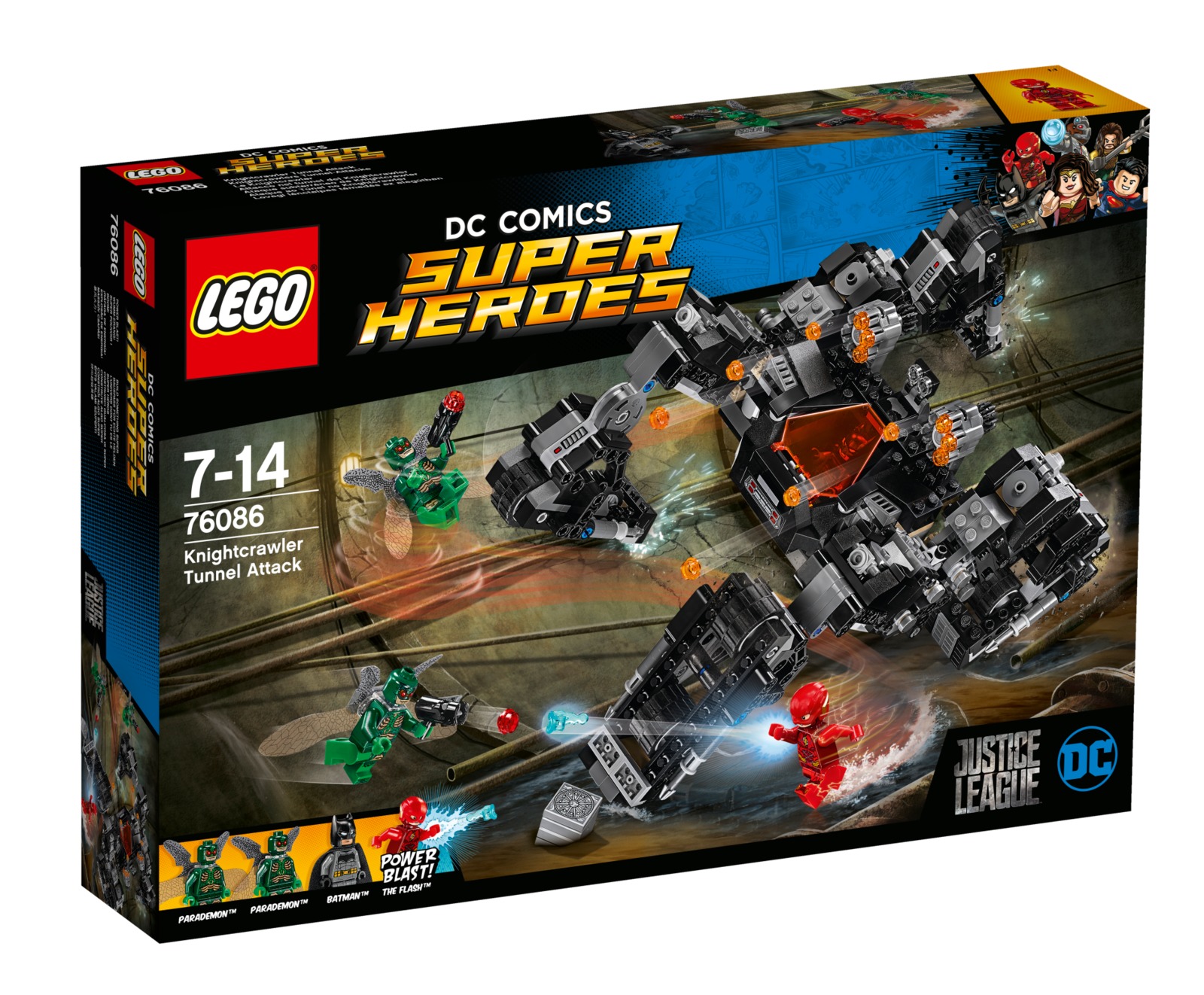 LEGO Super Heroes: Knightcrawler Tunnel Attack (76086) image