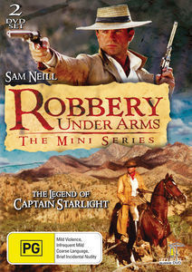 Robbery Under Arms: The Mini Series - The Legend of Captain Starlight (2 Disc Set) on DVD image