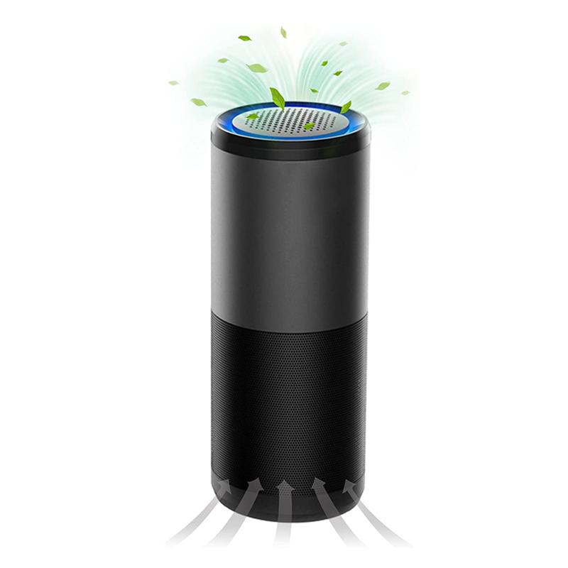 Portable Air Purifier Odor Eliminator and UV Light Sanitizer at