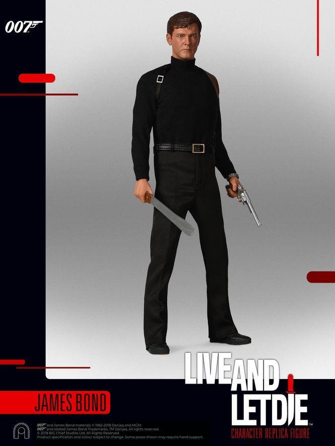 James Bond: Live and Let Die - James Bond (Moore) - 12" Articulated Figure image