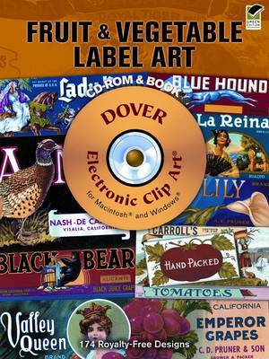 Fruit and Vegetable Label Art by Carol Belanger Grafton