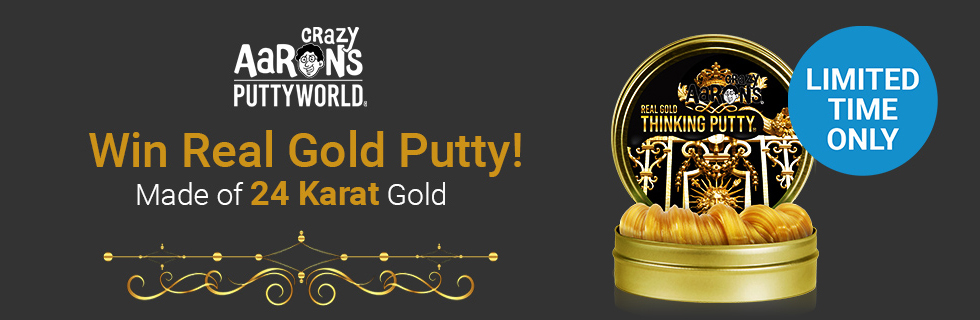gold thinking putty