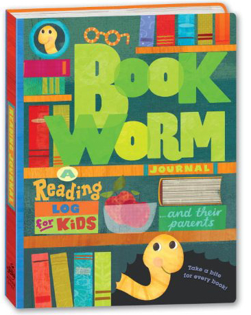 Bookworm Journal: A Reading Log for Kids by Potter Style image
