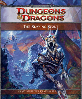 The Slaying Stone: Adventure Hs1 by Logan Bonner image