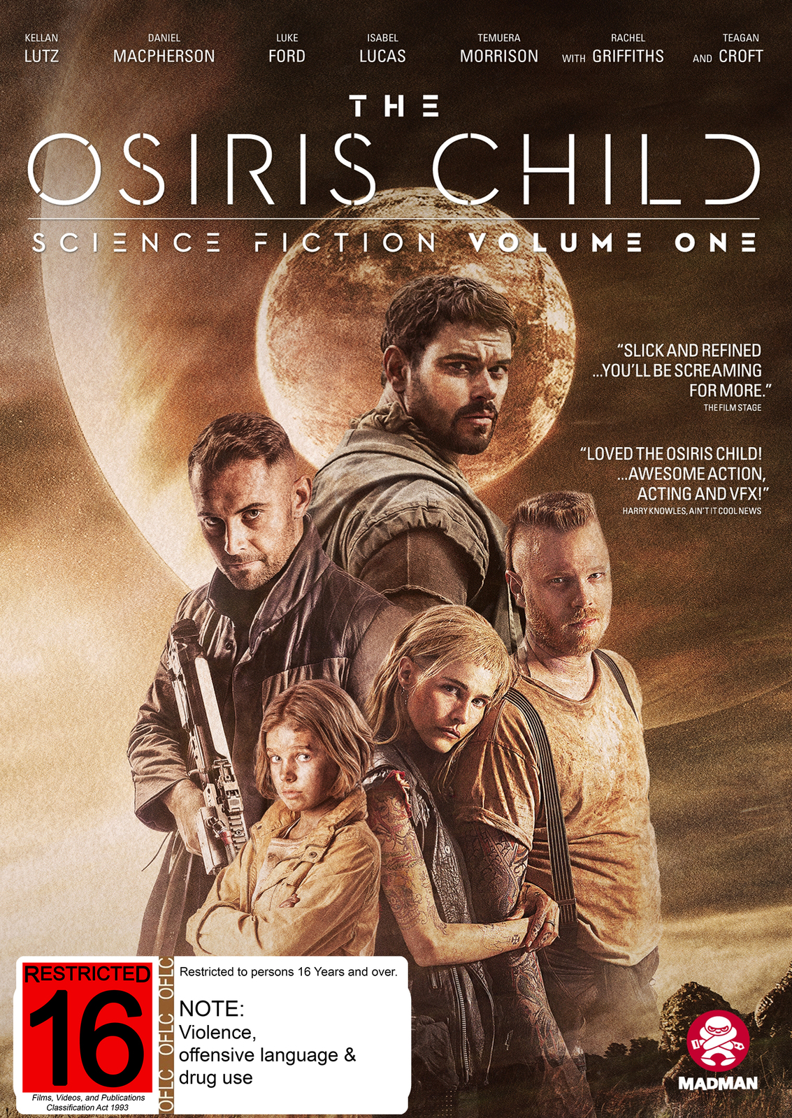 The Osiris Child: Science Fiction - Volume One on DVD image