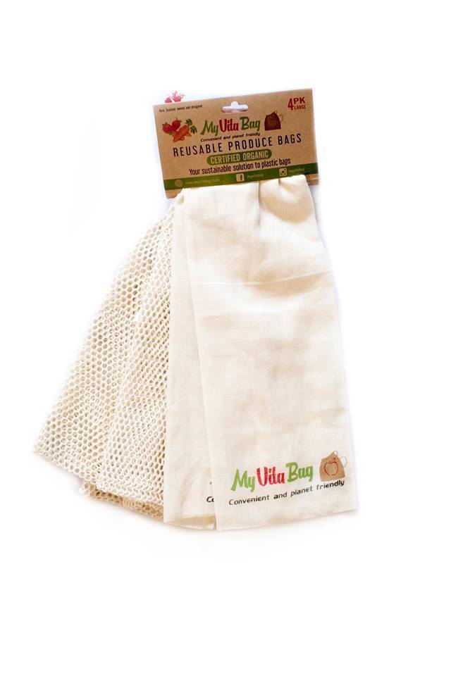 Large 4-Pack Reusable Produce Bags