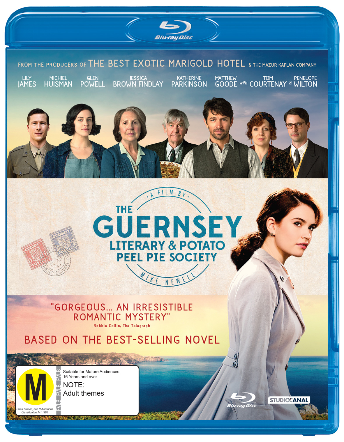 The Guernsey Literary And Potato Peel Society on Blu-ray