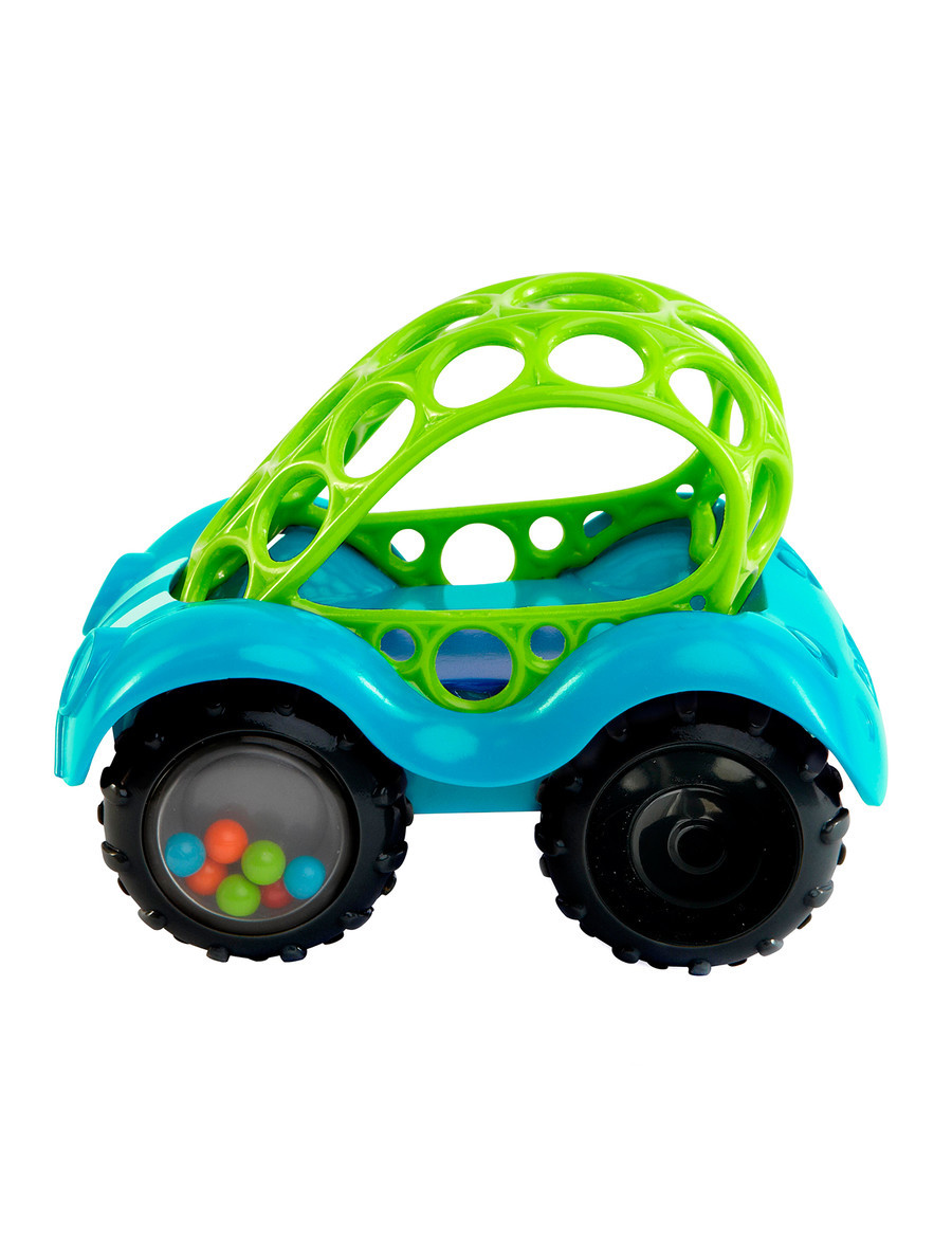 Buy Oball Rattle and Roll Car Light Blue at Mighty Ape NZ