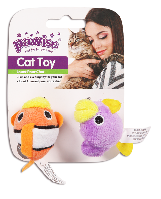 Buy Pawise Fish Cat Toy at Mighty Ape NZ