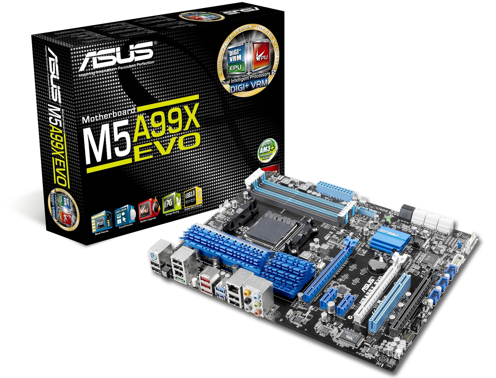 Asus M5A99X EVO R2.0 AMD Motherboard at Mighty Ape NZ