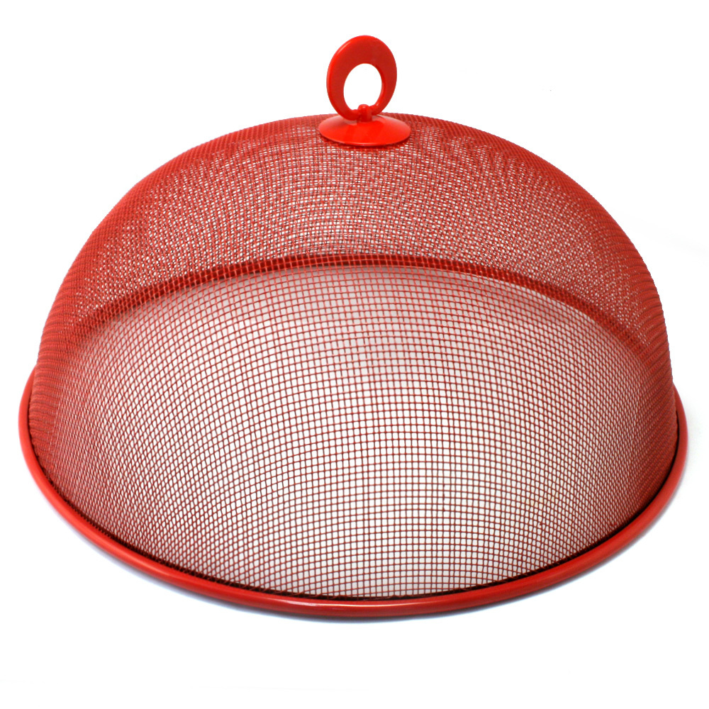 Round Mesh Food Cover (Red) at Mighty Ape Australia