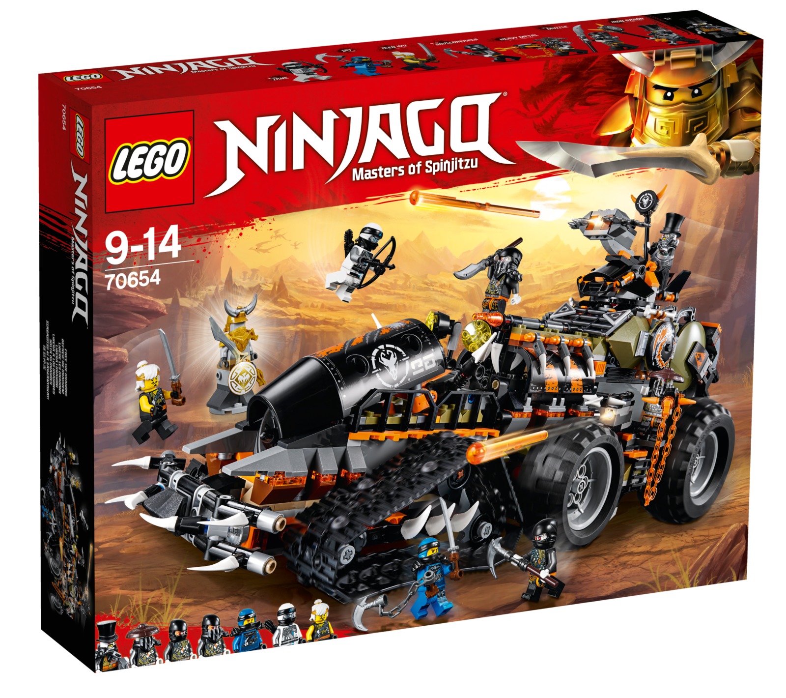 LEGO Ninjago: Dieselnaut (70654)