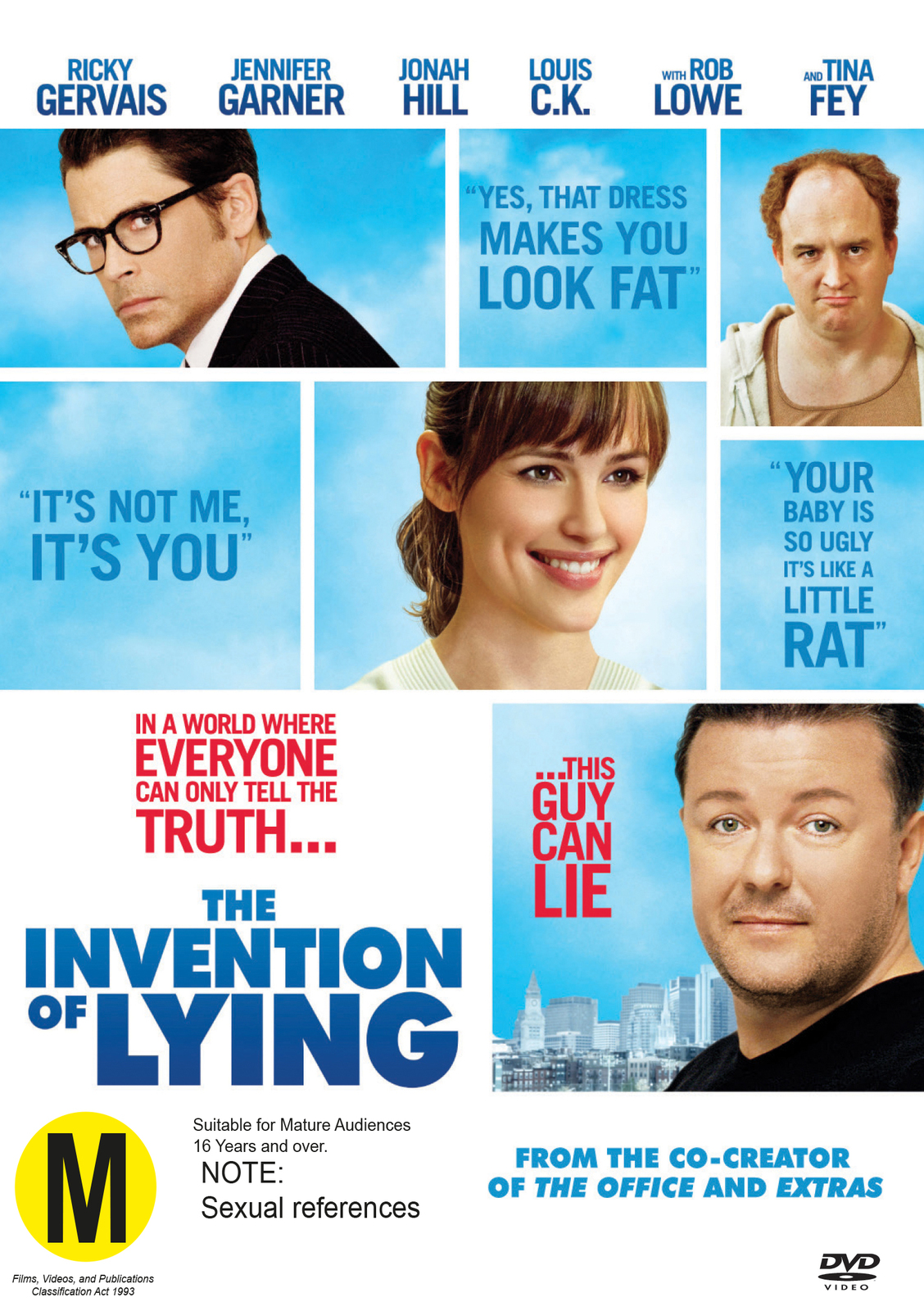 The Invention of Lying on DVD image
