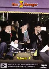 Three Stooges - Vol. 4 (Magna) on DVD Three Stooges - Vol. 4 (Magna) on DVD