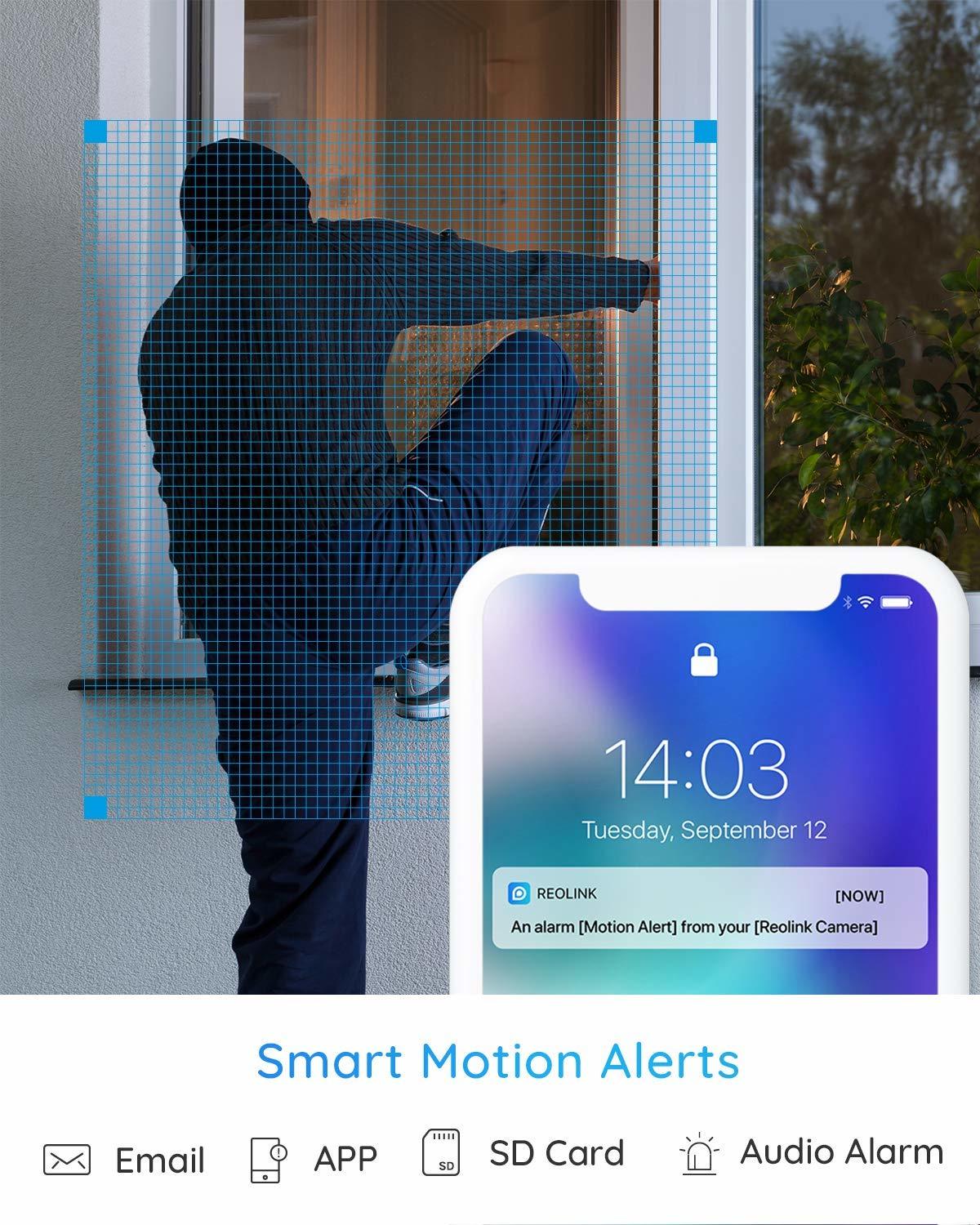 Reolink: Argus Eco Wire-Free Rechargeable Battery or Solar Powered Security Camera image