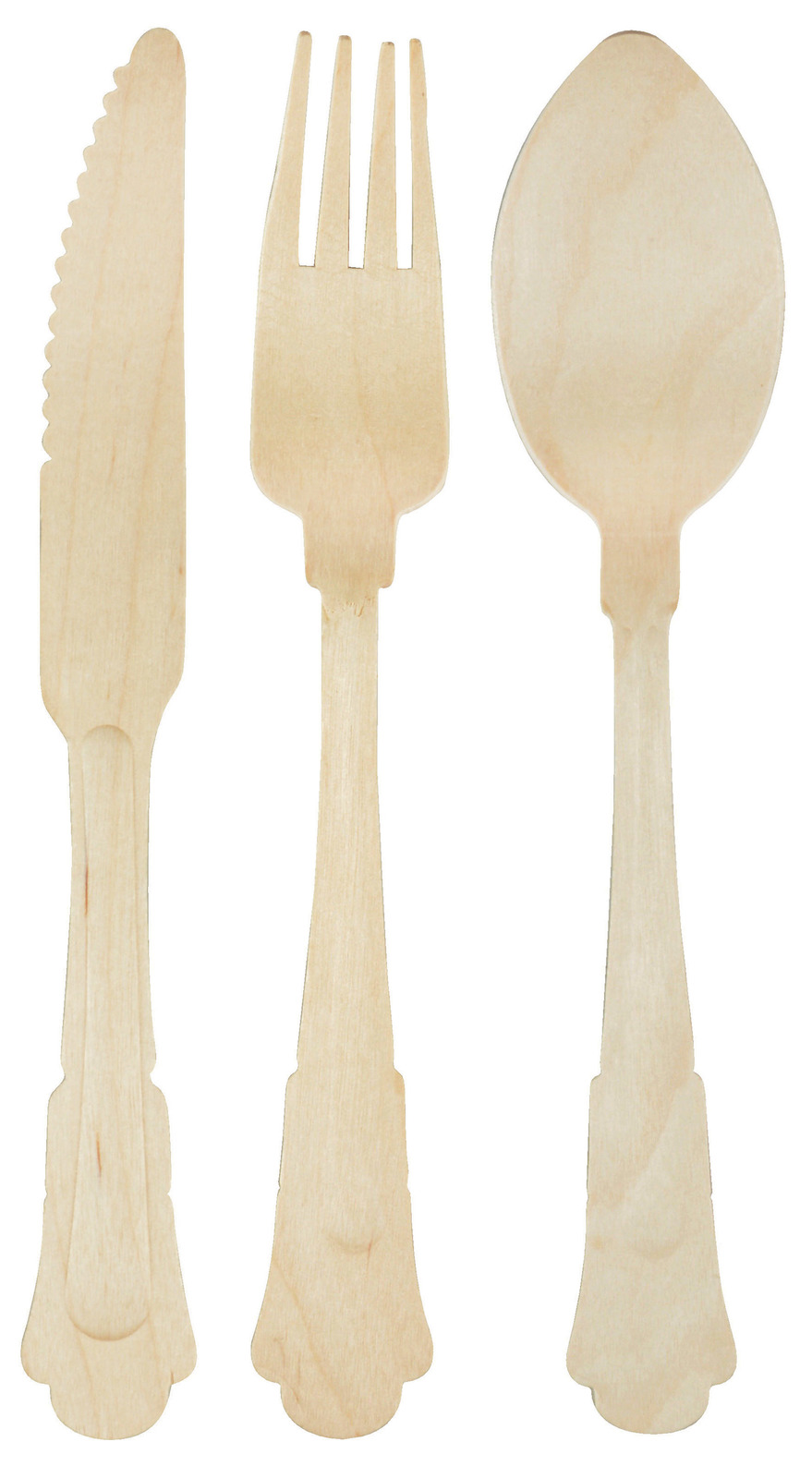 Wooden Disposable Cutlery at Mighty Ape NZ