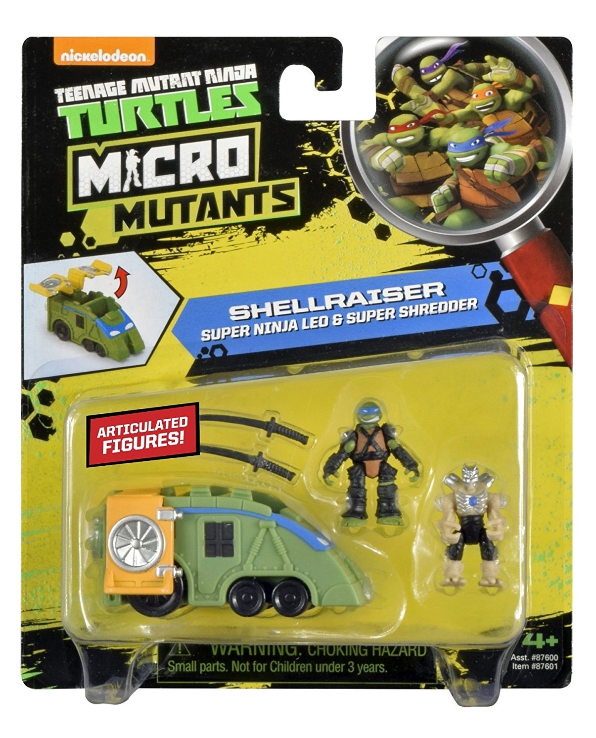 Buy Leonardo's Shellraiser Micro Mutant Vehicle at Mighty Ape NZ