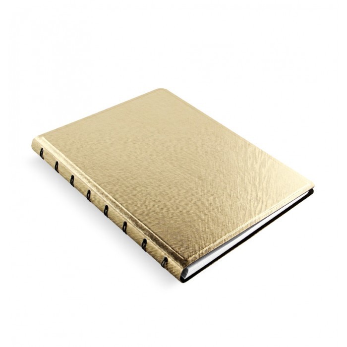 Filofax - A5 Saffiano Notebook - Gold image