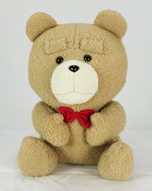 Buy TED2 Big Sitting Plush Red Bow Tie at Mighty Ape NZ