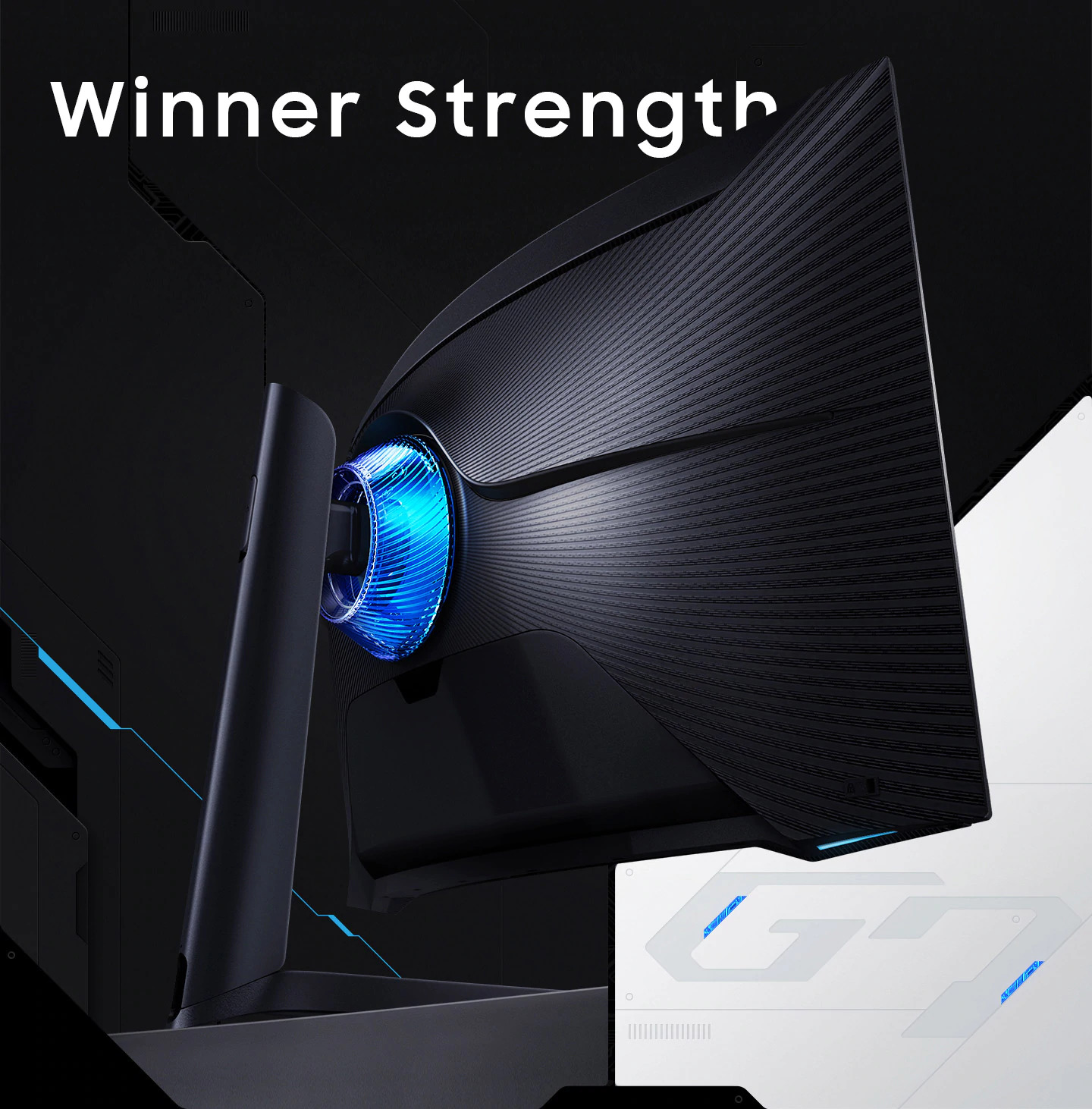 32" Samsung Odyssey G7 1440p 240Hz 1ms A-Sync HDR Curved Gaming Monitor image