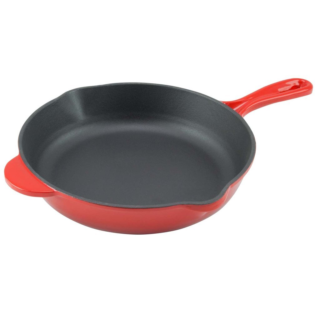 Cast Iron Skillet - Red Enamel (26.5cm) image