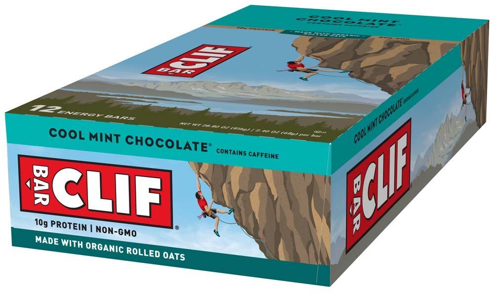 Clif Bar - Cool Mint Chocolate (Box of 12)