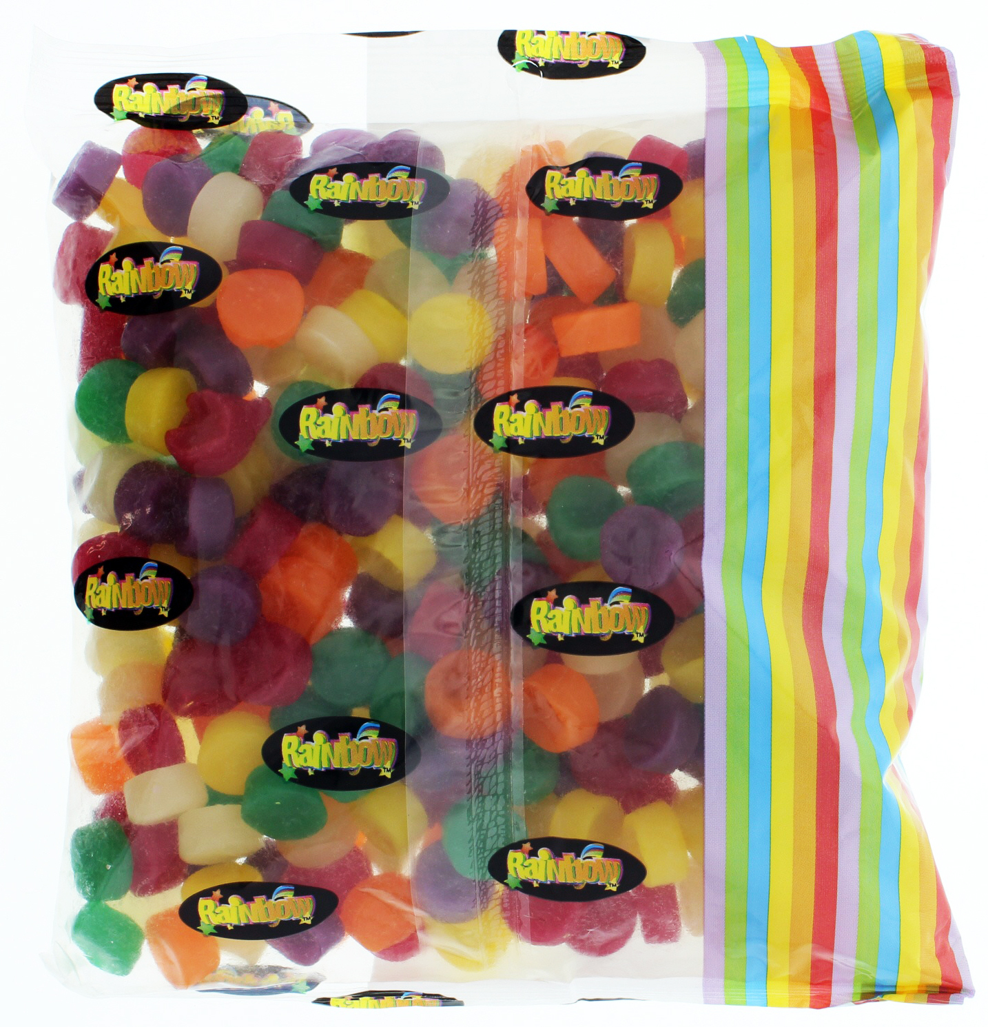 Rainbow Confectionery Wine Gums Bulk Bag 1kg