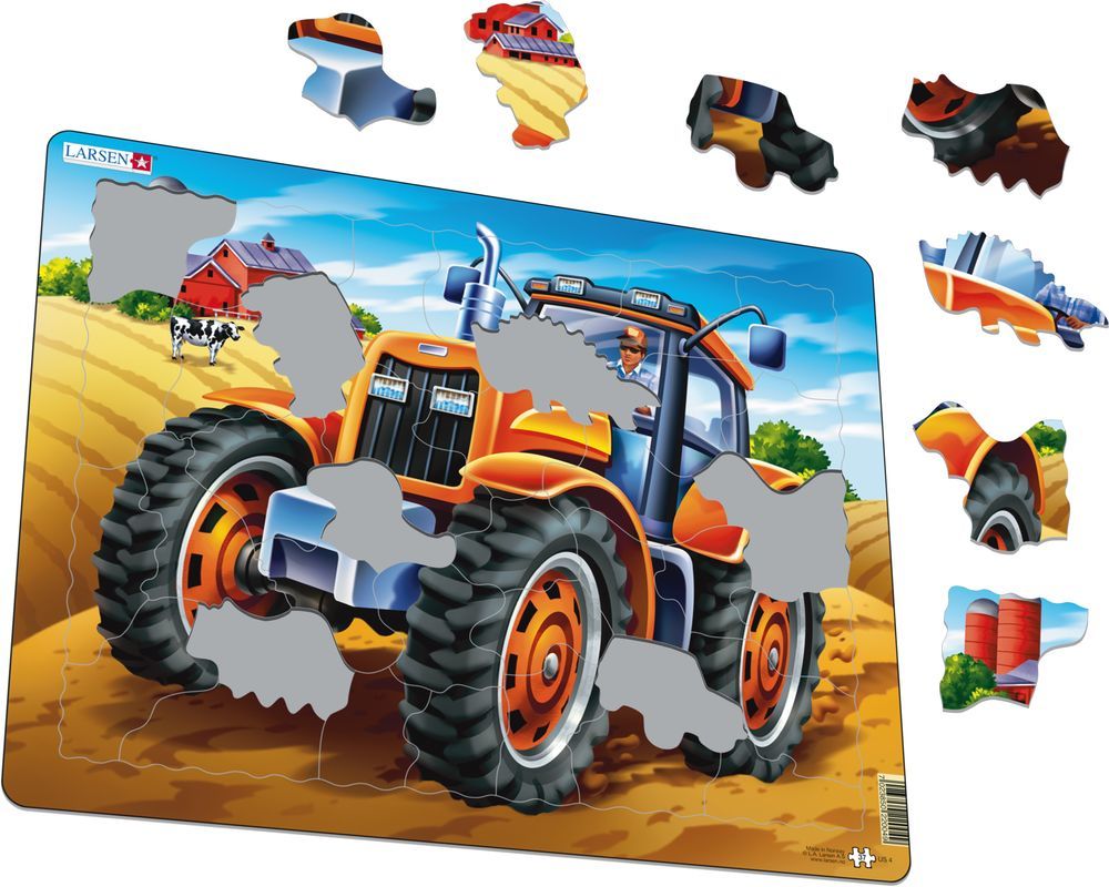 Buy Tractors 37 Piece Puzzle at Mighty Ape NZ