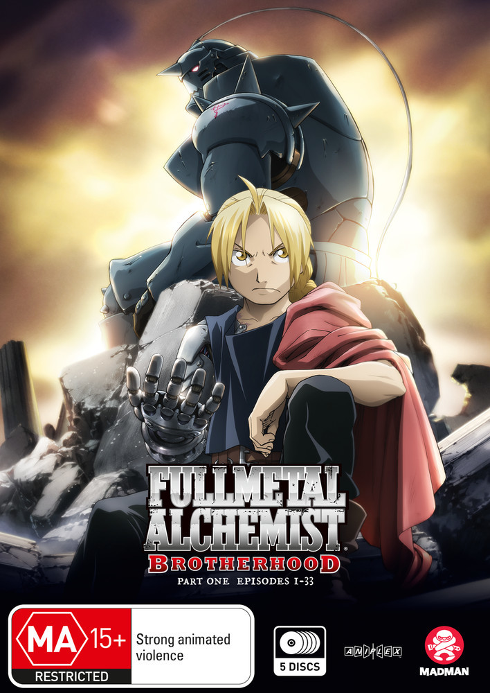 Fullmetal Alchemist: Brotherhood - Part 1 (Eps 1-33) on DVD image