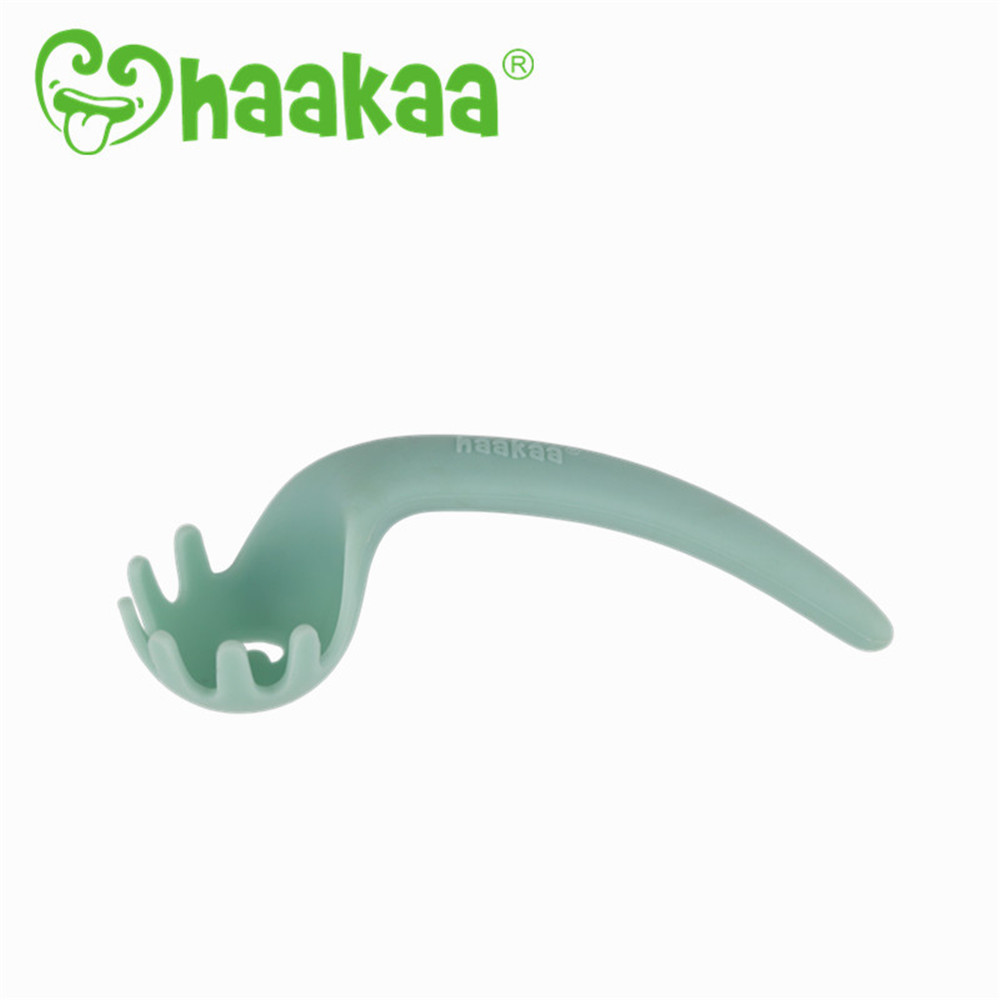 Haakaa: Silicone Noodle Spoon - Blue image