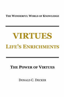 Virtues by Donald C. Decker image