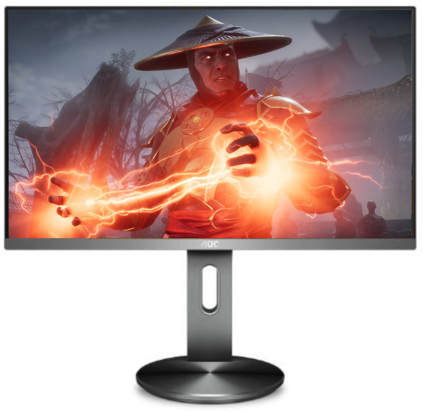 27" AOC IPS Monitor 4k Height Adjustable Gaming Monitor image