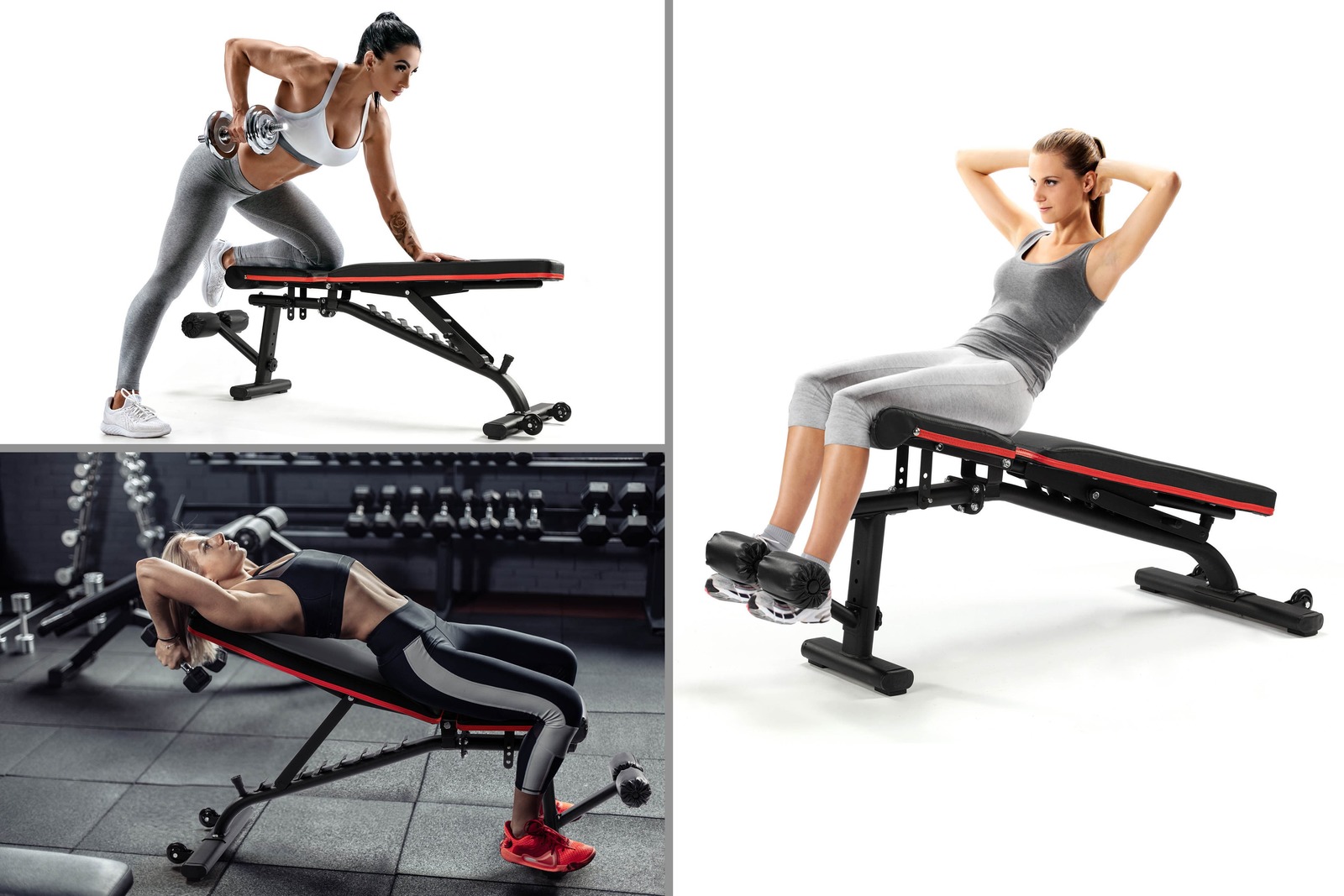 Buy Fortis Heavy Duty Adjustable FID Weight Bench at Mighty Ape NZ