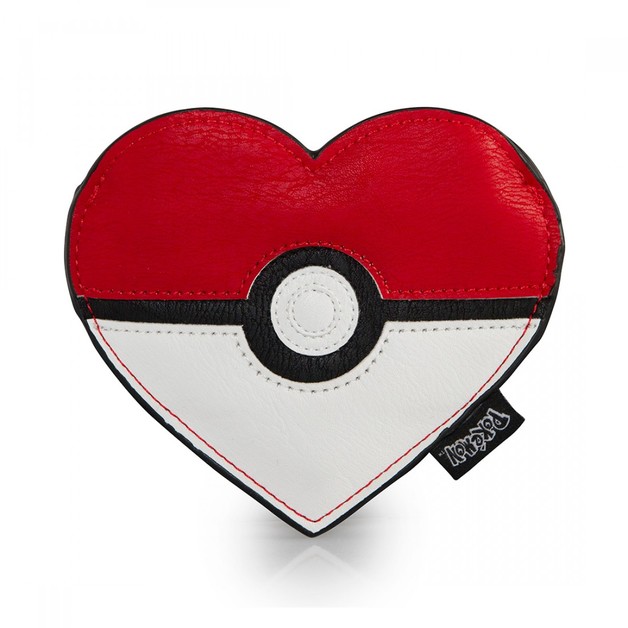 Pokemon Pokéball Heart Coin Bag Women's at Mighty Ape NZ