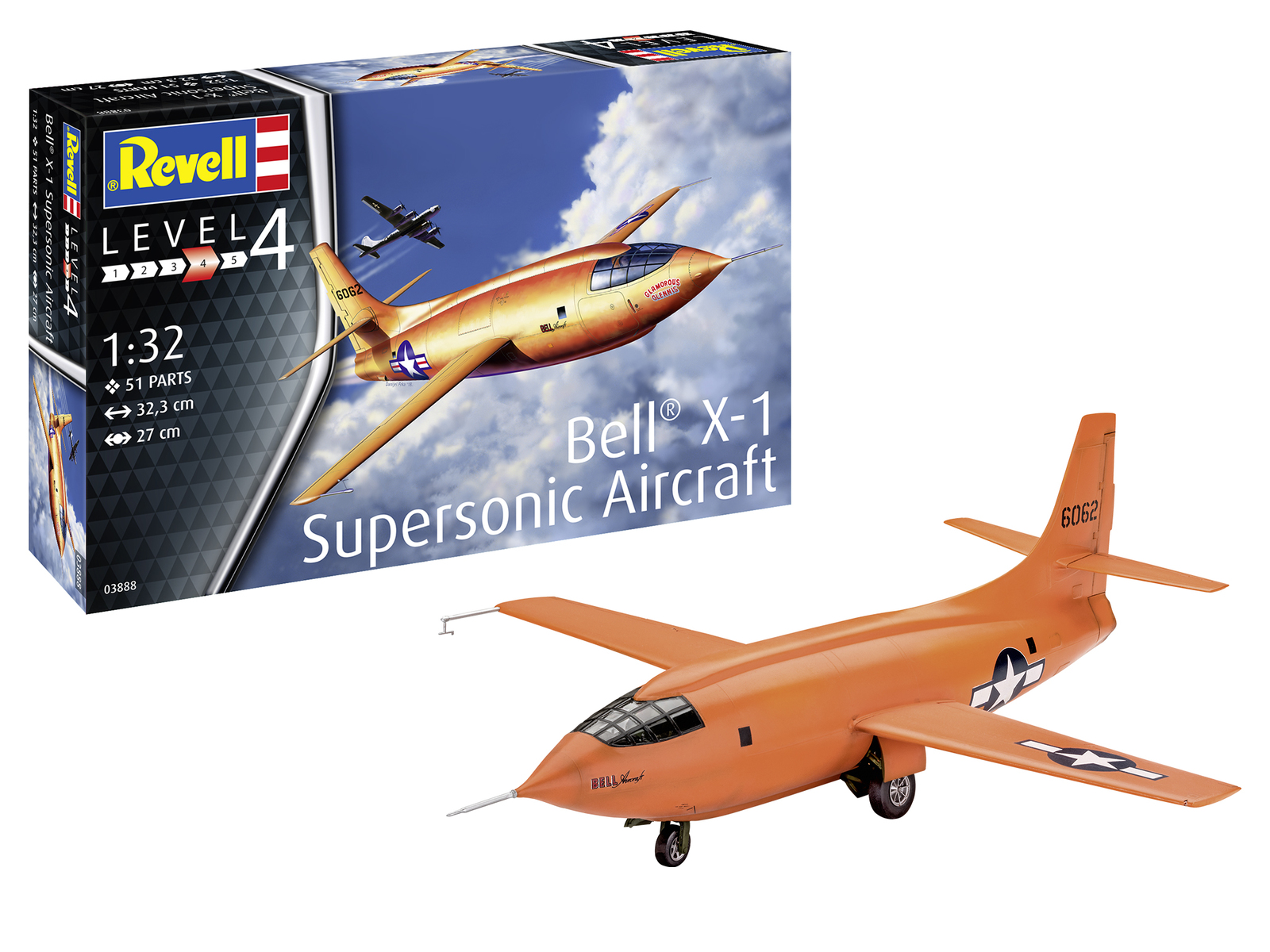 Bell X1 Supersonic Aircraft Model Kit at Mighty Ape NZ