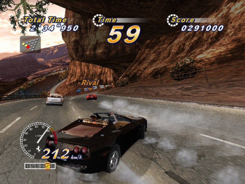 OutRun 2006: Coast 2 Coast on PS2