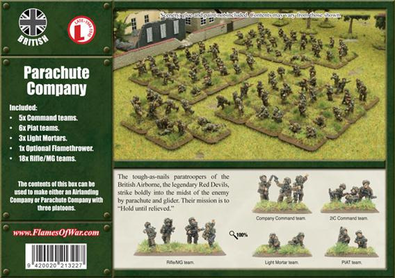 Flames of War - British Parachute Company image