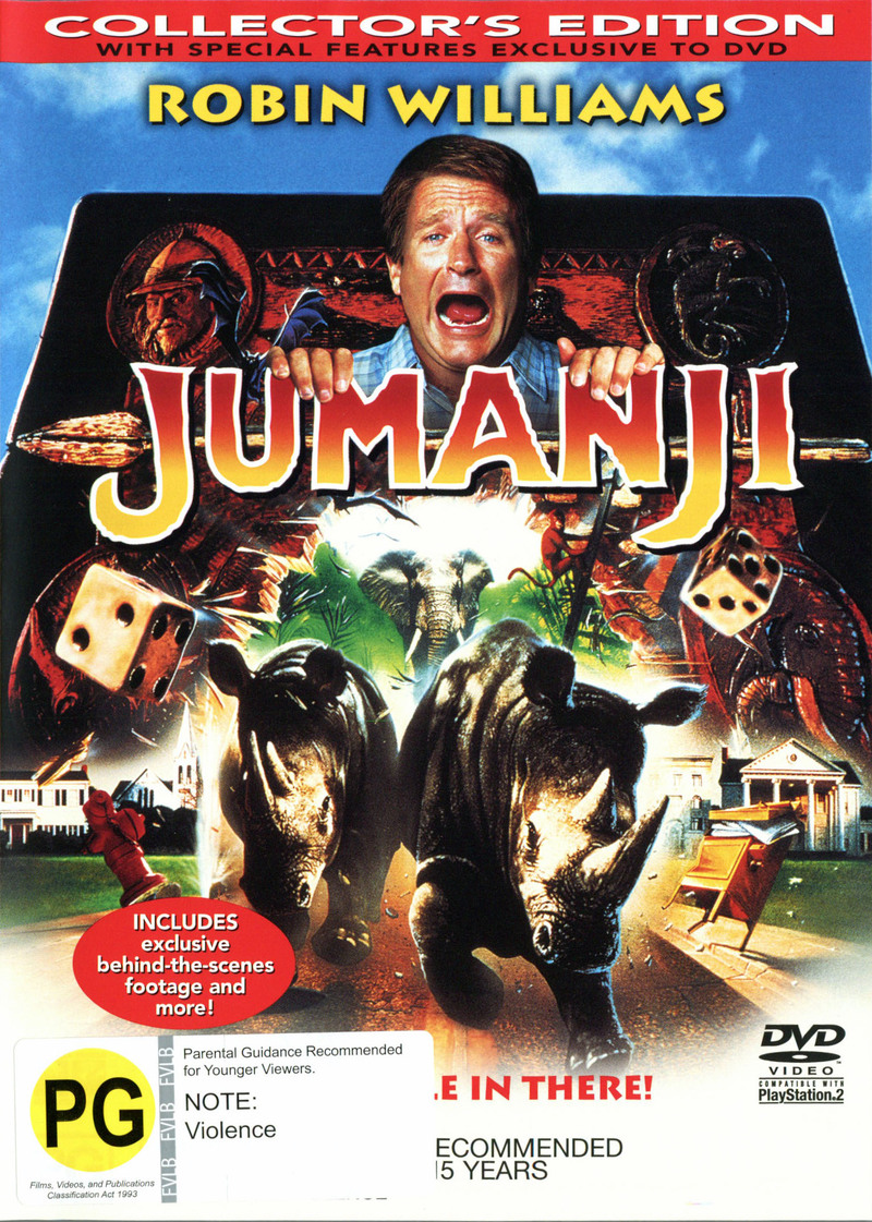 Jumanji Collector's Edition on DVD image