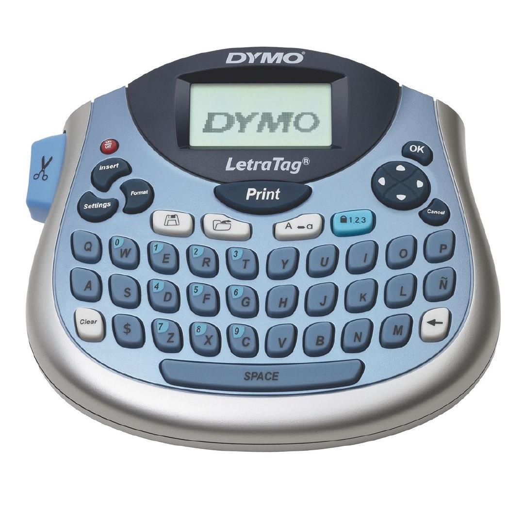 Buy Dymo LetraTag LT100T Tabletop Label Maker Blue at Mighty Ape NZ