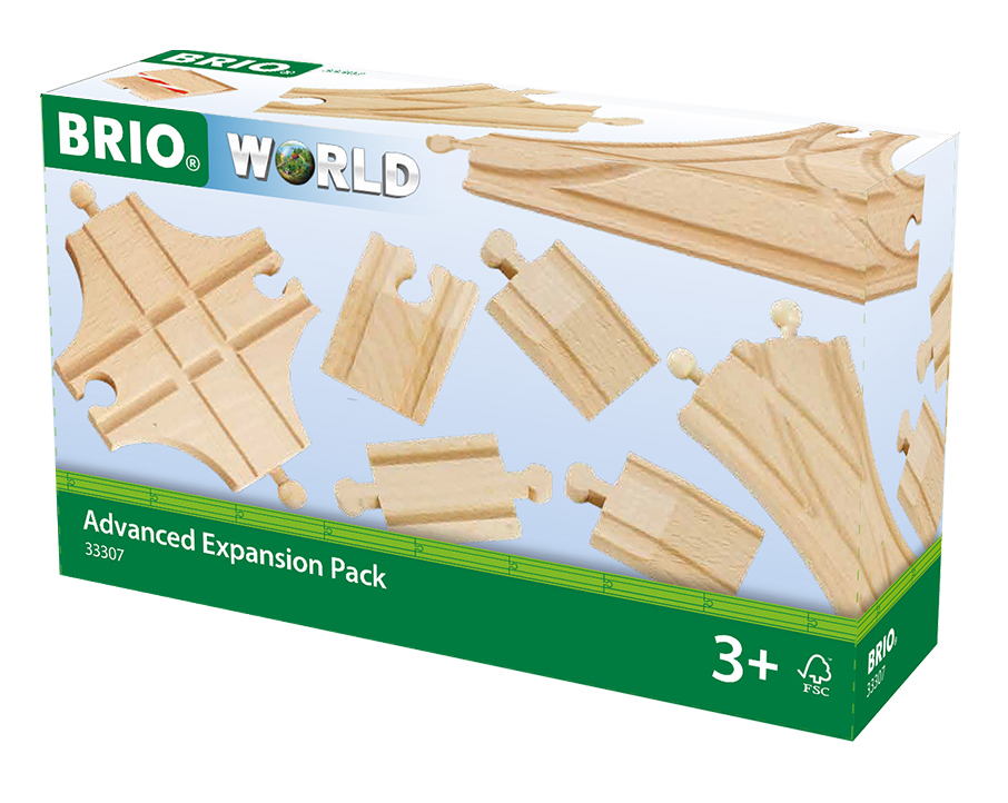 Brio: Railway - Advanced Expansion Pack (11 Pieces) image