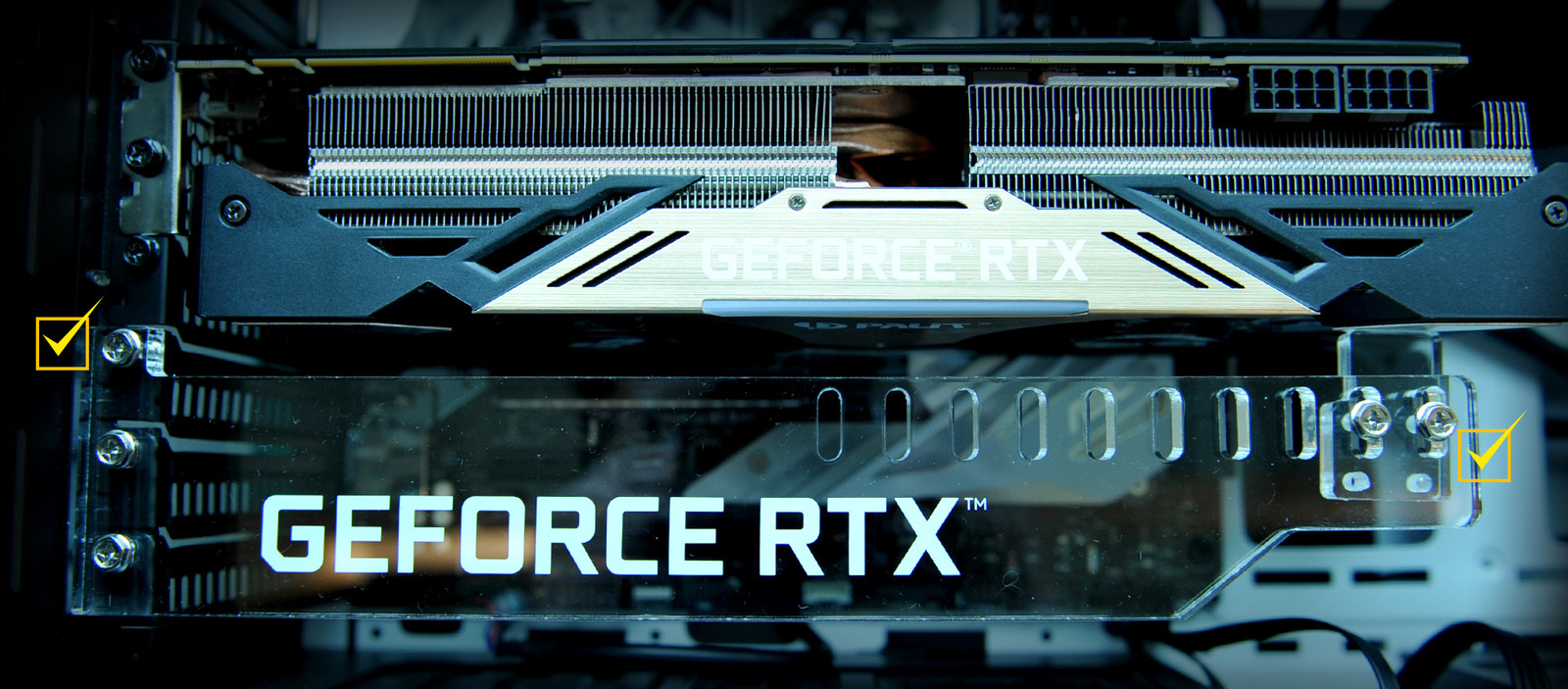 NVIDIA GeForce RTX 3080 GameRock OC Palit GPU image