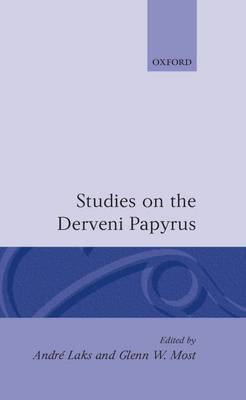 Studies on the Derveni Papyrus image