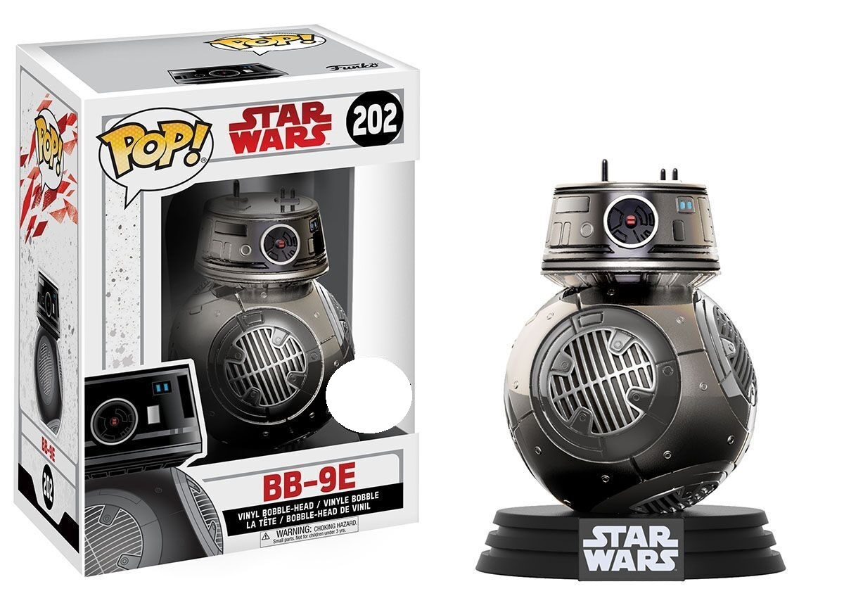 Star Wars: The Last Jedi - BB-9E (Hematite) Pop! Vinyl Figure image