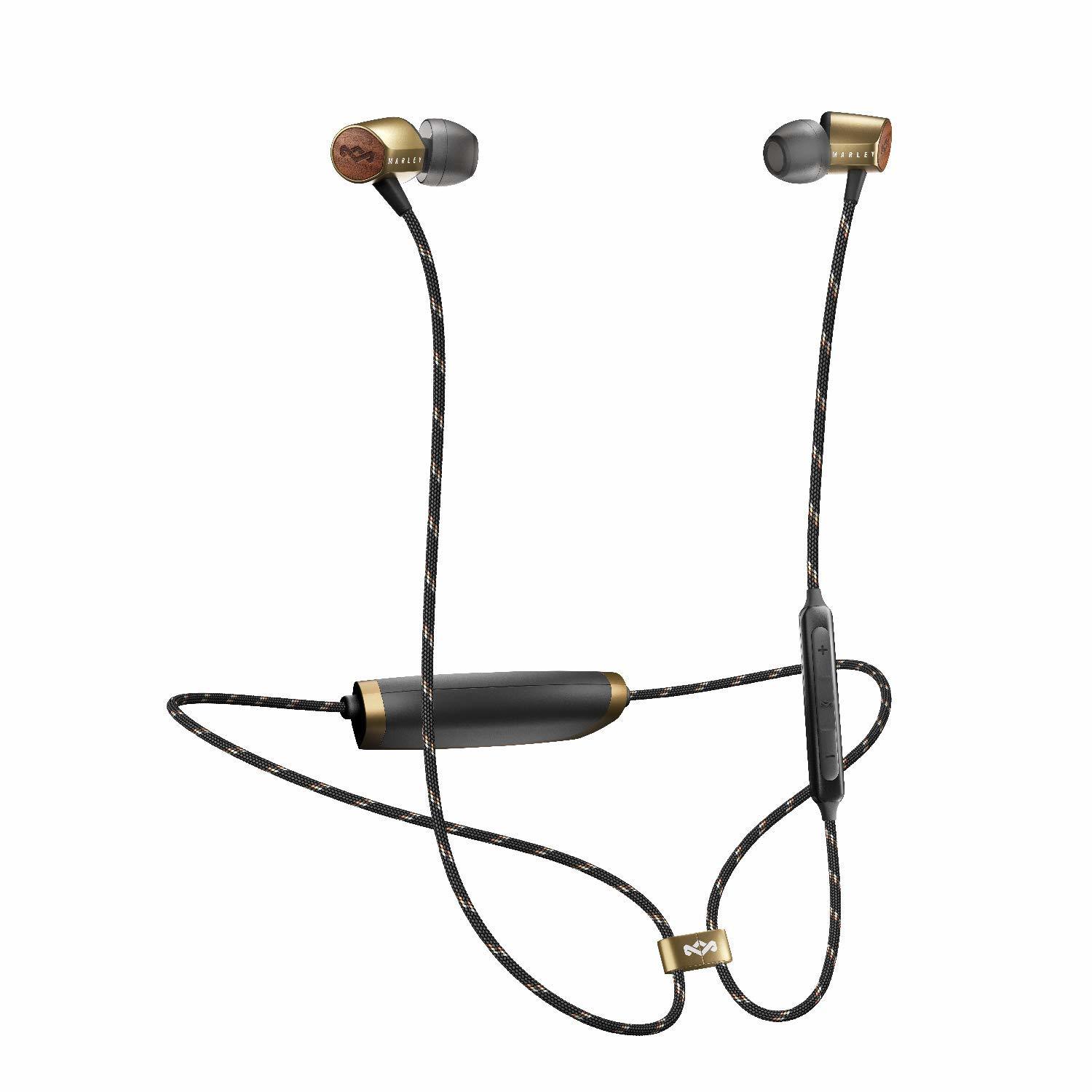Marley Uplift 2 Wireless InEar Headphones Brass at Mighty Ape NZ