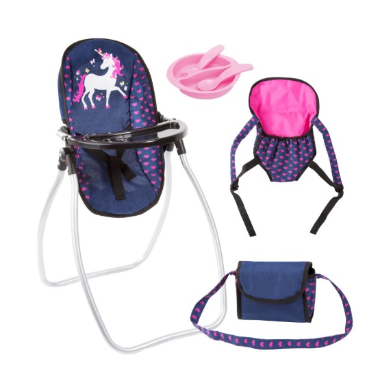 Bayer: Vario Doll Accessory Set - Navy Unicorn image